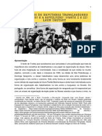 TROTSKY, Leon. O Conselho de Deputados Trabalhadores e a Revolução