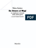 Walter Burkert - Da Omero ai Magi_ la tradizione orientale nella cultura greca-Marsilio (1999)