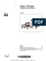 Schneider Electric TeSys IEC Style Contactors Starters Catalog 8502CT9901