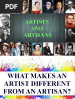 Artists and Artisans