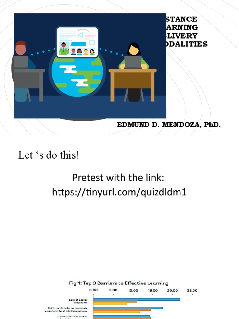 Distance Learning Delivery Modalities | PDF | Distance Education ...