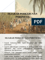 Sejarah Perkebunan Indonesia