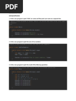 Write A Java Program To Print 'Hello' On Screen and Then Print Your Name On A Separate Line