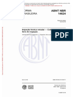 ABNT NBR 14624 - Inspeção Técnica Veicular - Codificação Dos Itens de Inspeção - 1