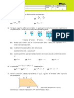 Teste de Matemática 8o Ano com 145 Círculos