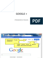 01 Primeros Pasos Googleplus