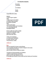 Tu Propio Drama Lyrics