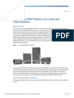 Cisco Nexus 9500 Platform Line Cards and Fabric Modules: Product Overview