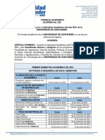 Acuerdo 022 CA Calendario Academico2021