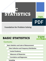 Basic Statistics - TQM For Better Future ?