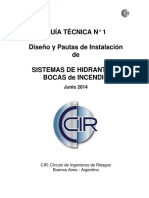 Diseno y Pautas de Instalacion de Sistemas de Hidrantes y Bocas de Incendio