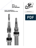 Tregaskiss Contact Tip and Retaining Head Spec Sheet