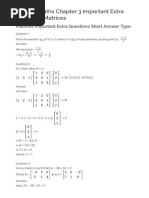 Class-12-Maths-Important Short Answer Type Questions Chapter-3