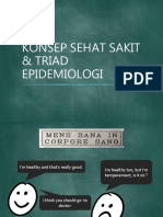 Konsep Sehat Sakit Triad Epidemiologi - Siwi Wijayanti