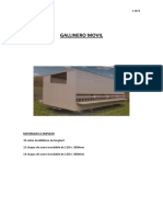 Gallinero Movil-Medidas y Materiales-Rev01