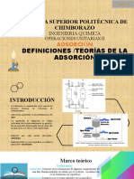 Definiciones, Teorías de La Adsorción