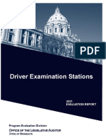March 17 2021 Driver Examination Stations Evaluation