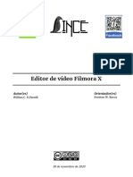 Editor de Video Filmora X