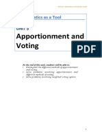 GEM 111 - Unit5 - Apportionment and Voting