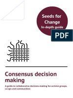 Consensus Decision Making: Seeds For Change