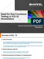 Non Functional Testing - ICD-10 - Preetha