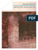 464945922 Daniel Defoe Jurnal Din Anul Ciumei Djvu PDF