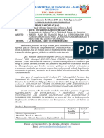 Informe 046-2021-Mdlm-Sgi-Odc-Oeoc Plan de Trabajo para Conformacion de Comite Comunitario Ante Emergencias