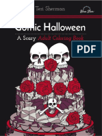 Gothic Halloween A Scary Adult Coloring Book