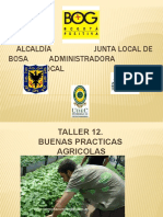 Taller 12. Buenas Practicas Agricolas