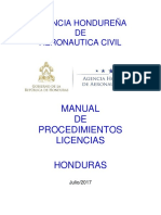 Manual de Procedimientos de Licencias