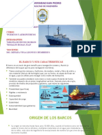 Características y clasificación de barcos
