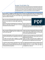 Difference Between Income Tax & Sales Tax