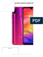 How To Install TWRP Root Xiaomi Redmi Note 7 Pro (Violet) - TWRP Unofficial