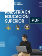 MAESTRÍA EDUCACION SUPERIOR