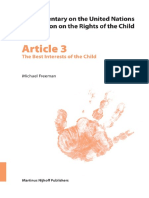 Freeman, M. - Commentary On The United Nations Convention On The Rights of The Child - Article 3 - The Best Interests of The Child (V. 3) (2007)