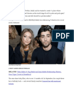 Related:: Baby Makes 3! Gigi Hadid and Zayn Malik's Relationship History, From Vogue Covers To Parenthood