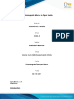 Electromagnetic Waves in Open Media: Héctor Albenis Avendaño