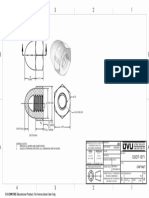 Cap Nut Dimensions