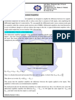 Exp 8. Differential Amplifier