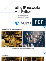 Automating Ip Networks With Python v2