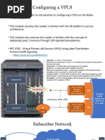 7 - Configuring A VPLS