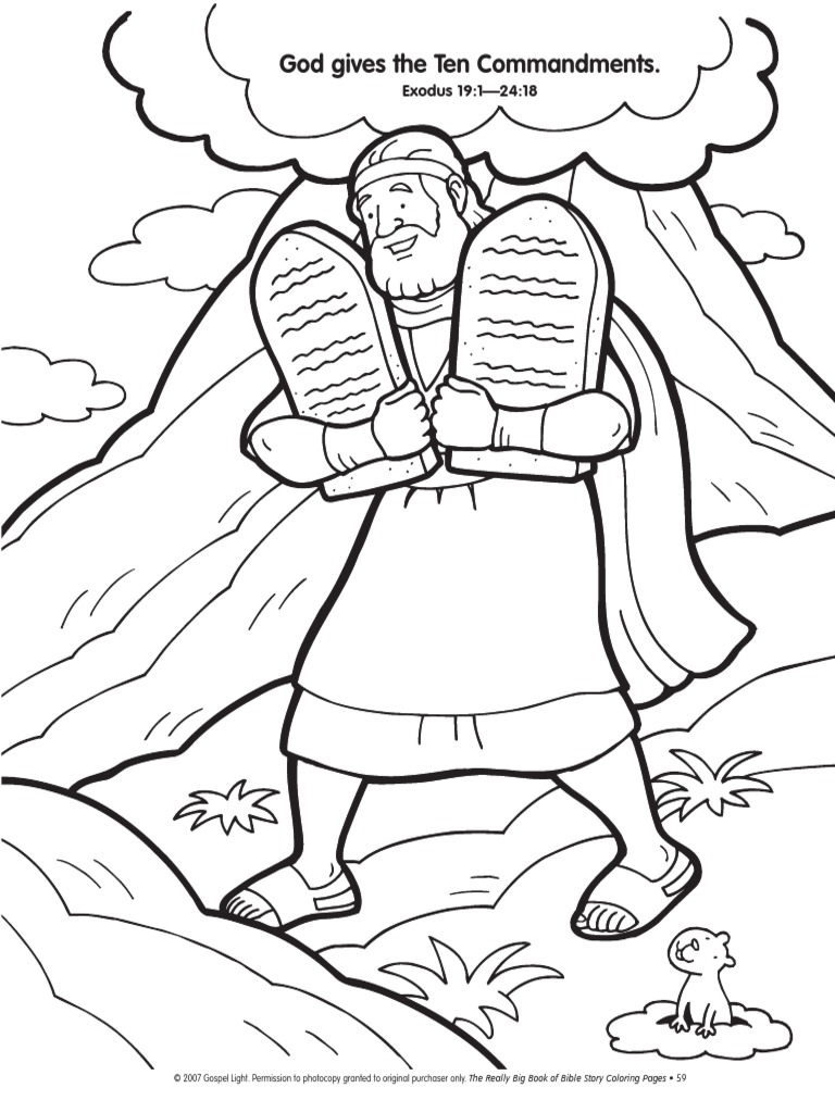 25 God Gives The Ten Commandments | PDF | Religion & Spirituality