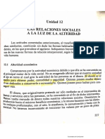 Las Relaciones Sociales a La Luz de La Alteridad