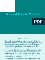 National Tourism Policies