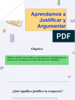 Taller para Fundamentar Respuestas