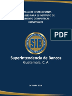 Manual de Instrucciones Contables Para El Instituto de Fomento de Hipotecas Aseguradas (FHA)