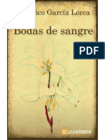 Bodas de Sangre-Garcia Lorca Federico PDF