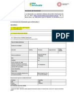 Anexo VI Formato de Formulación de Proyecto