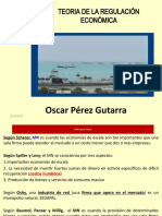 Teoria de La Regulación Económica: Oscar Pérez Gutarra