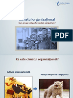 Climatul Organizational